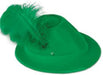 Green Velour Alpine Hat