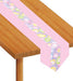 EASTER EGG FABRIC TABLE RUNNER 12"X6'