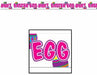 Easter Egg Hunt Poly Decorating Material