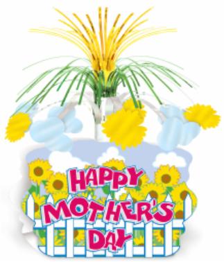 Happy Mother's Day Centerpiece, 13 Inch