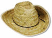 High-Crown Western Hat with Shoelace Band