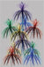 Metallic Firework Chandelier Hanging Decoration, 24 x 12 Inches