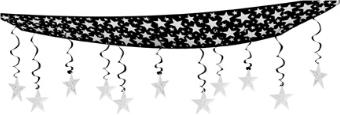 STARS ARE OUT CEILING DECO 12"X12"