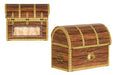 Pirate Treasure Chest Boxes, 4 Pack