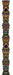 7' Jointed Tiki Totem Pole Luau Decoration