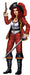 38-Inch Jointed Bonny Buccaneer Pirate Decoration