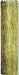 GLEAM N COLUMN 8'X1' GOLD (1/PKG)