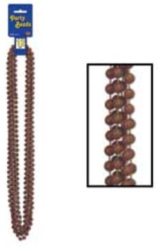 PARTY BEADS -BROWN