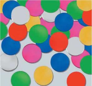 Fanci Fetti Multicolour Dot Confetti, 1 oz