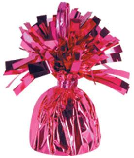 Cerise Foil Balloon Weight