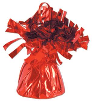Beistle Red Foil Balloon Weight