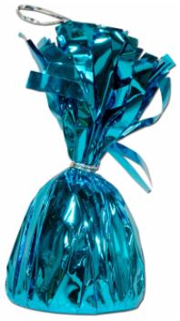 Turquoise Foil Balloon Weight