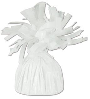 White Foil Balloon Weight