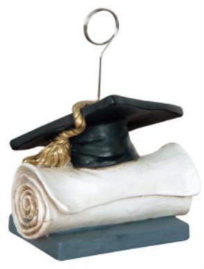 Grad Cap Photo and Balloon Holder, 6 oz