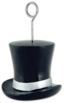 TOP HAT PHOTO BALLOON HOLDER BK&SR