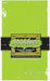 Lime Green Plastic Table Cover, 54 x 108 Inches