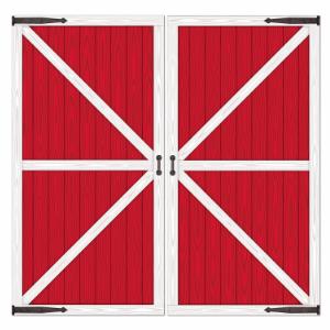 BARN DOOR PROPS 32½"X5'4" (2/PK)