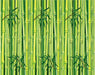 Bamboo Print Luau Backdrop, 4 ft x 30 ft