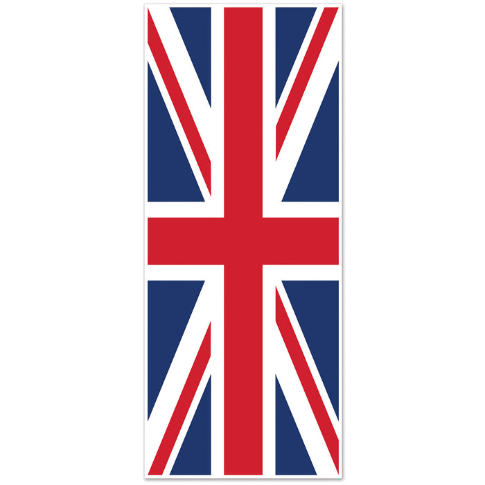 Union Jack Door Cover, 30 Inches x 6 Feet