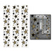 Black & Gold Star Party Panels, 3 Pack