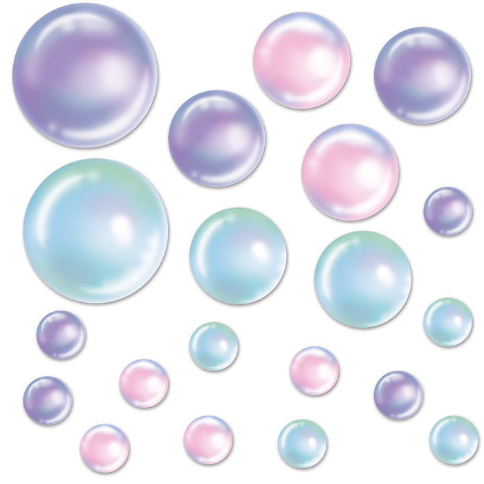Bubble Cutouts, 20 Pack