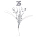 Glittered "25" Metallic Star Spray, 1 Count