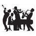 Great 20's Jazz Band Insta-Mural, 1 Per Package