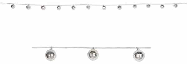 Disco Ball Garland with 12 Balls
