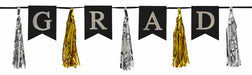 GRAD TASSEL STREAMER 13"X6'6"