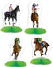 Horse Racing Mini Centerpieces, 4 Pack