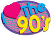 I Love the 90s Party Cutouts, 2 Count