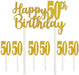 Happy 50th Birthday Cake Topper, 1 Count