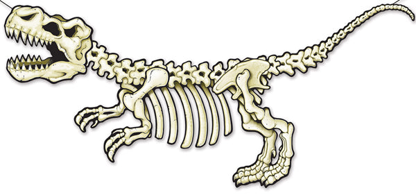 T-Rex Skeleton Streamer