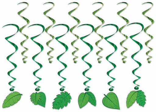 12/PK TROPICAL LEAVE WHIRLS 17" - 32"