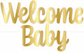 Welcome Baby Foil Streamer, 7 Inches x 4 Feet