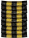 Black & Gold Fringe Backdrop, 9 Pieces