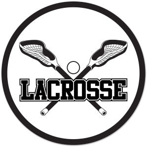 10-Inch Double-Sided Lacrosse Cutout