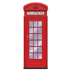 5 ft Jointed Phone Box Decoration