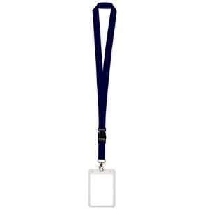Lanyard with Card Holder and Detachable Clip, 1 Count