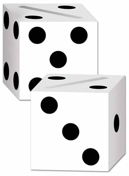 Dice Card Boxes, 2 Pack