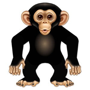 22-Inch Jointed Monkey Decoration
