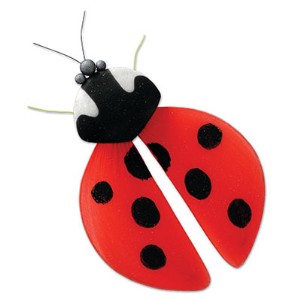 10-Inch Nylon Ladybug Decoration