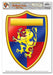 Medieval Crest Peel 'N Place Decoration