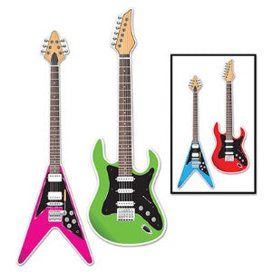 3-Foot Double-Sided Guitar Cutouts, 2-Pack