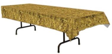 Straw Tablecover for Western Parties