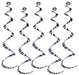 PRINTED ZEBRA PRINT WHIRLS 5/PKG 24"