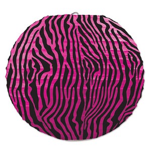 ZEBRA PRINT LANTERN