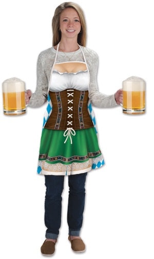 Fraulein Fabric Novelty Apron for Oktoberfest