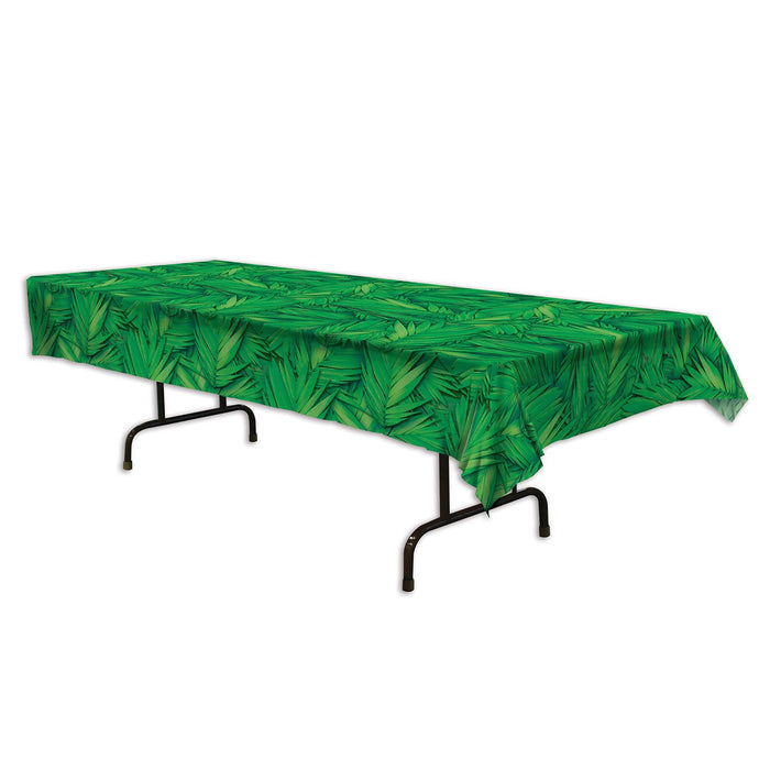 Palm Leaf Table Cover, 54 x 108 Inches