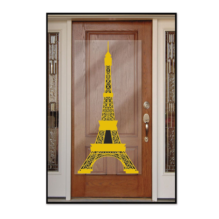 Eiffel Tower Door Cover, 30 Inches x 5 Feet